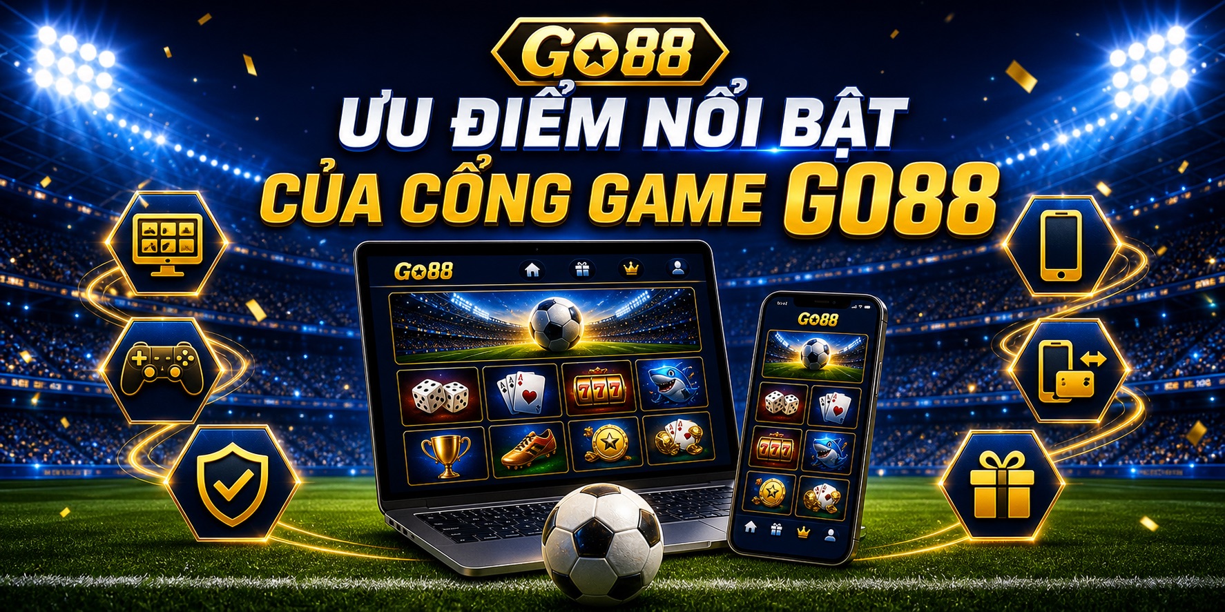 go88 ưu điểm nội bật của cổng game go 88